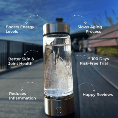 The AquaOasis™ Mini Hydrogenator Bottle